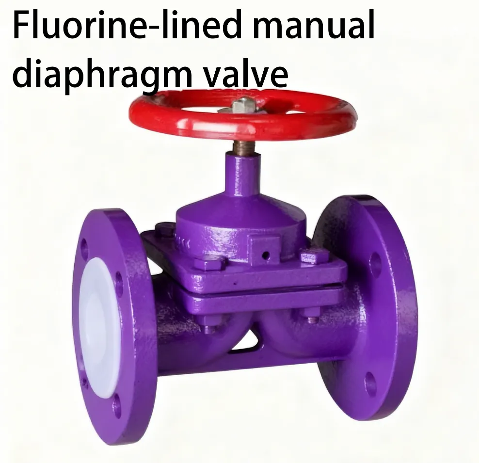 Fluorine-lined diaphragm valve 2 Fluorine-lined diaphragm valve - Image 2
