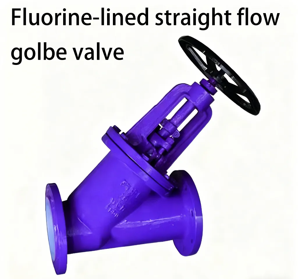 Fluorine-lined golbe valve 3 Fluorine-lined golbe valve - Image 3