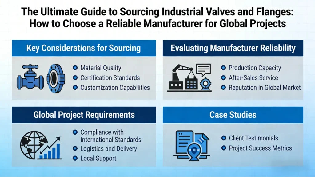 The Ultimate Guide to Sourcing Industrial Valves and Flanges: How to Choose a Reliable Manufacturer for Global Projects 1 Industrial Valves and Flanges Sourcing Guide